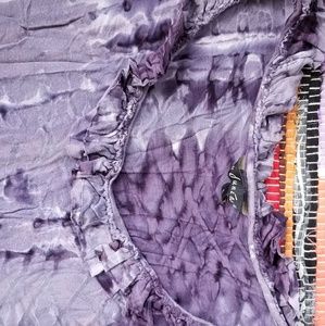 Tie dye style witchy long sleeved shirt